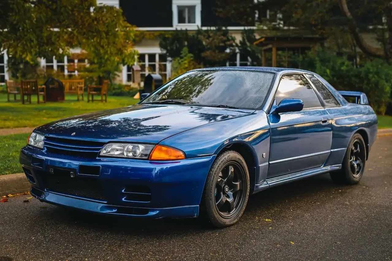 A Nissan Skyline GT-R R32